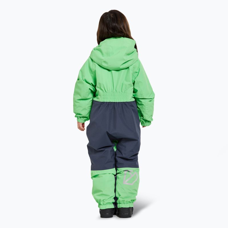 Skioverall Kinder Didriksons Talvi Cover dusty lime 2