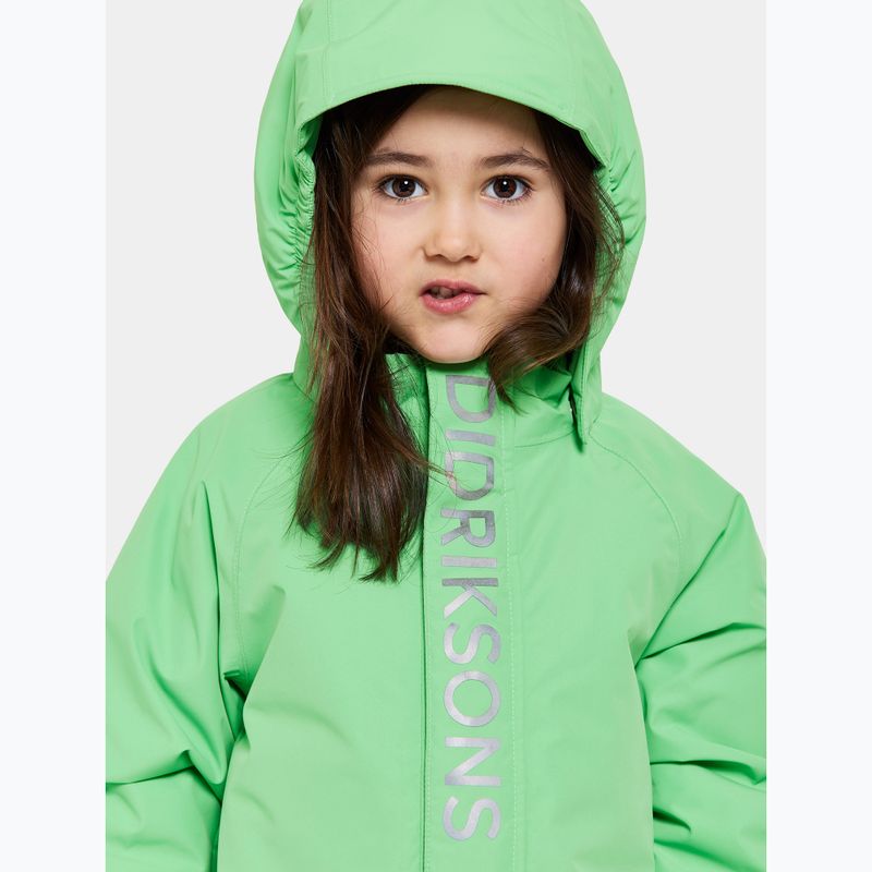 Skioverall Kinder Didriksons Talvi Cover dusty lime 4