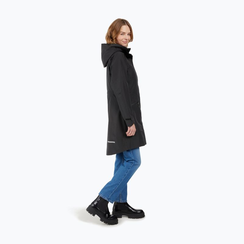 Damen-Regenjacke Didriksons Ilma 8 Parka black 10