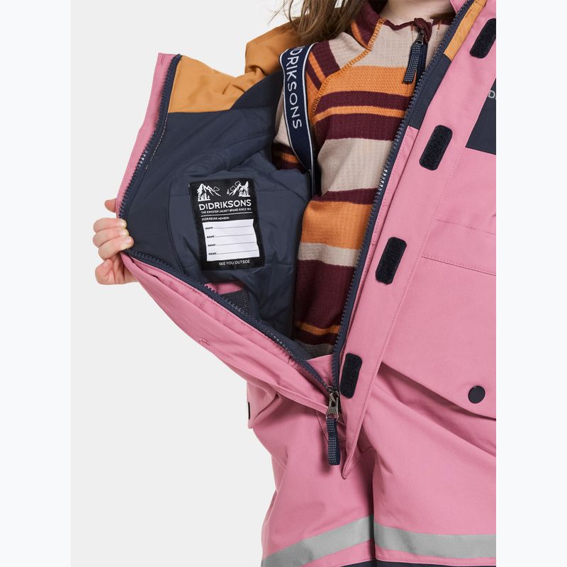 Didriksons Bjärven Cover heather pink Kinder Skianzug 9