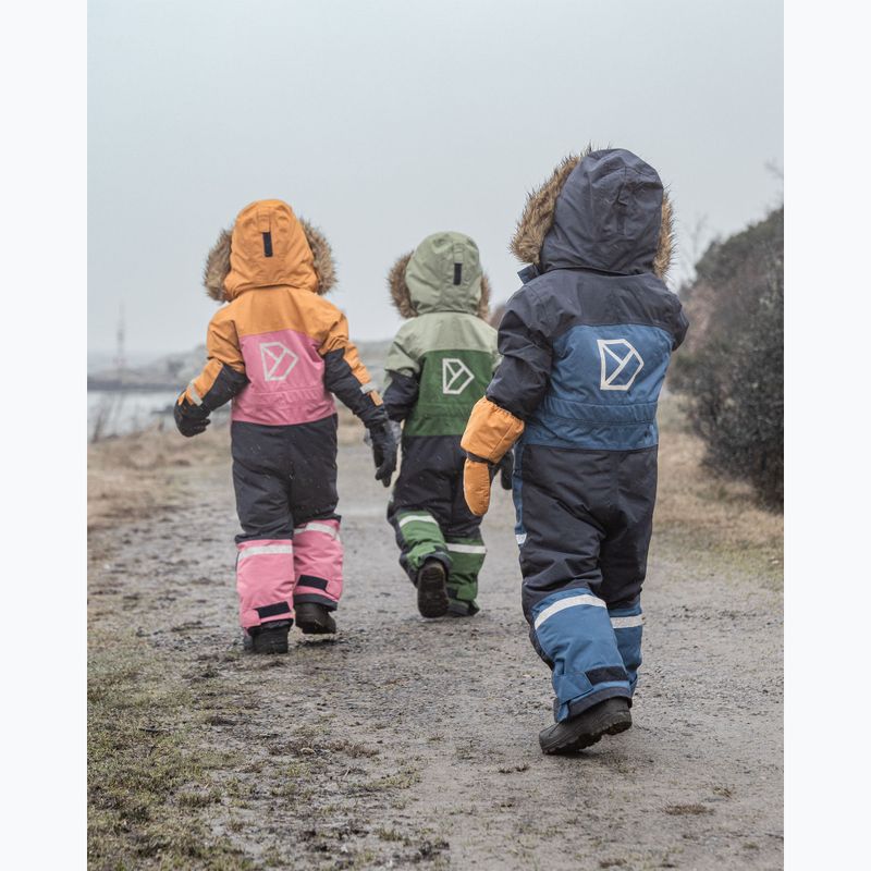 Didriksons Bjärven Cover heather pink Kinder Skianzug 14