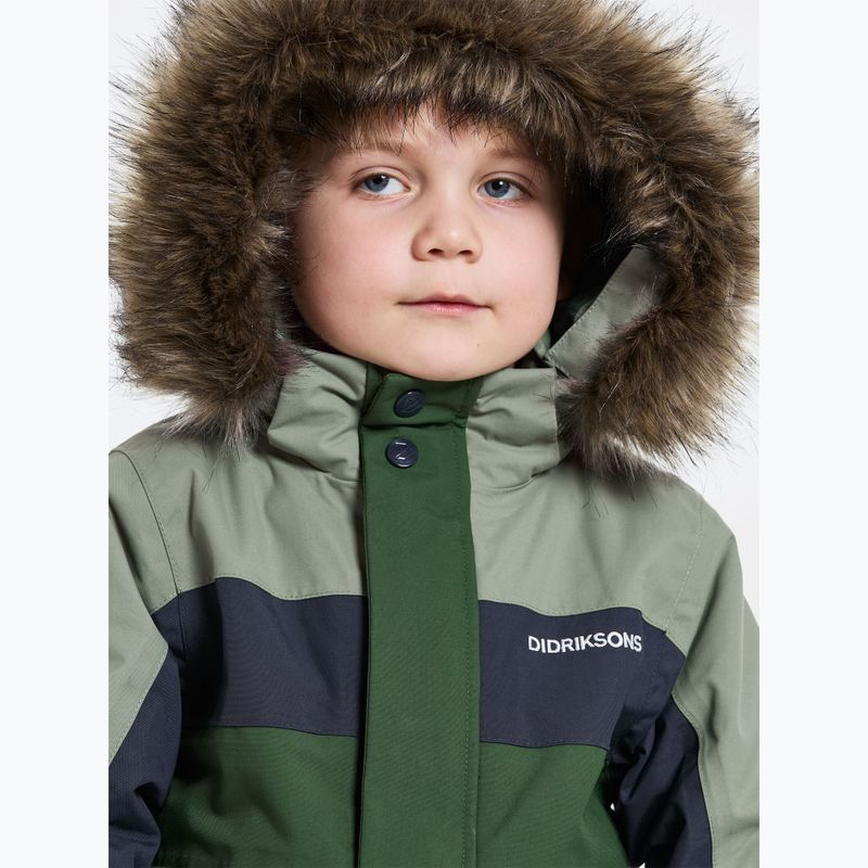 Didriksons Bjärven Cover leichtes Moos Kinder Skianzug 5