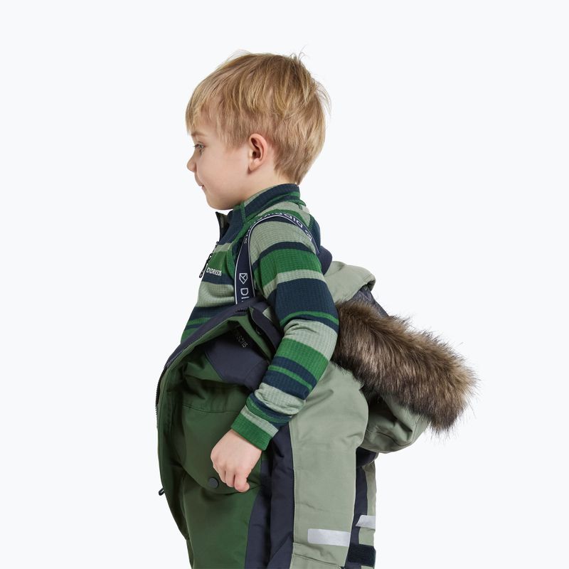 Didriksons Bjärven Cover leichtes Moos Kinder Skianzug 11