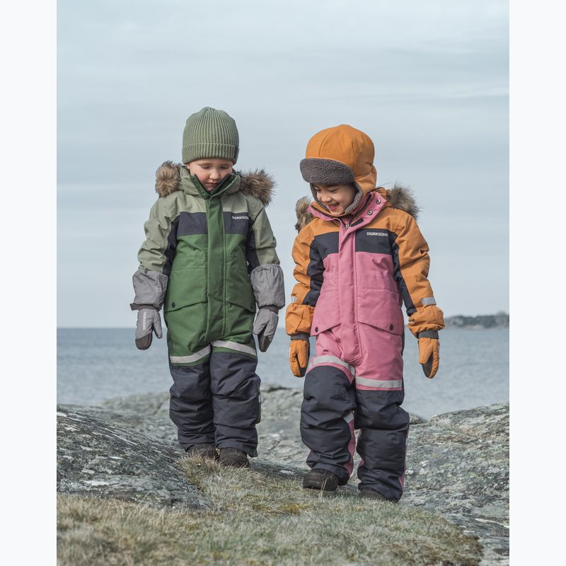 Didriksons Bjärven Cover leichtes Moos Kinder Skianzug 16