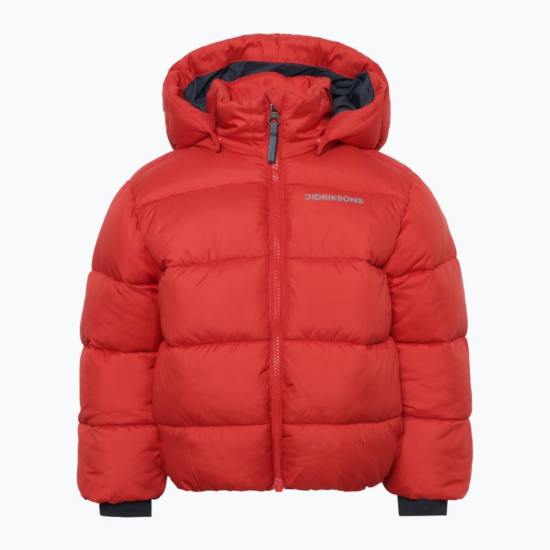 Kinderjacke Didriksons Roxen apple red 10