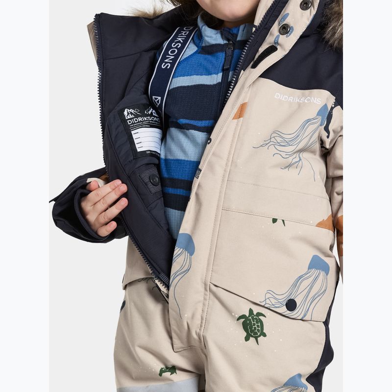 Didriksons Bjärven Cover Se Winter Ozean Multi-Reflex Kinder Skianzug 9