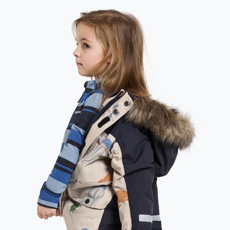 Didriksons Bjärven Cover Se Winter Ozean Multi-Reflex Kinder Skianzug 11