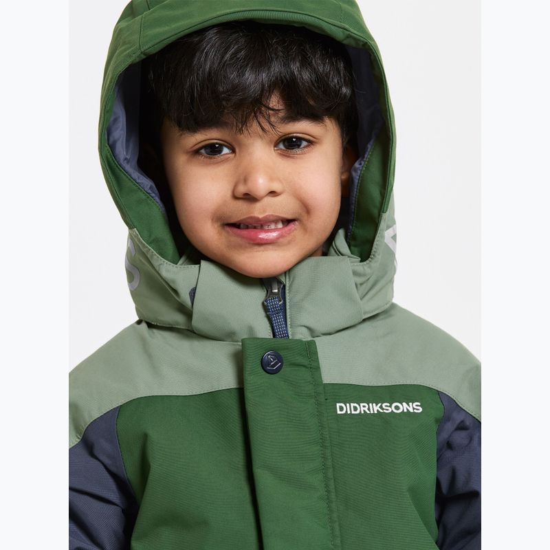 Didriksons Neptun Tannengrün Kinderjacke 6