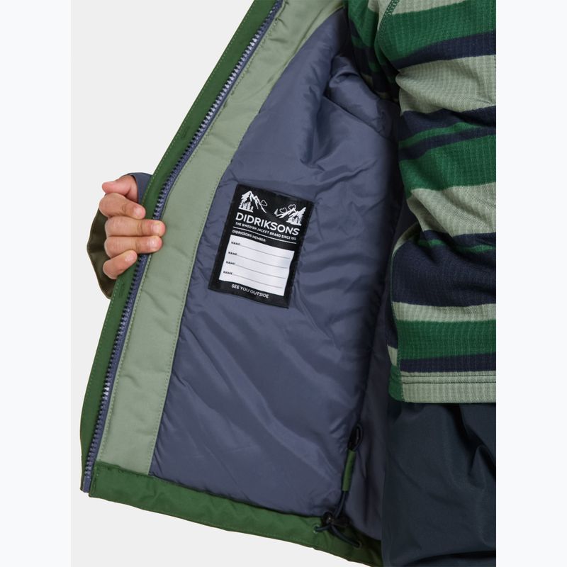 Didriksons Neptun Tannengrün Kinderjacke 9