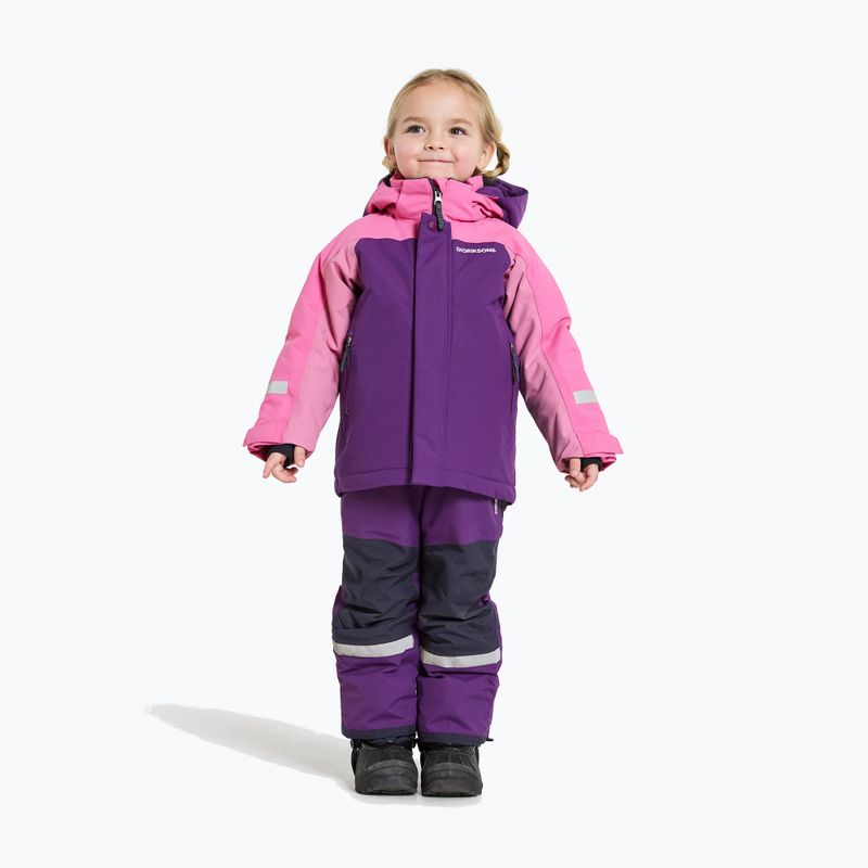 Didriksons Neptun royal lila Kinderjacke 2
