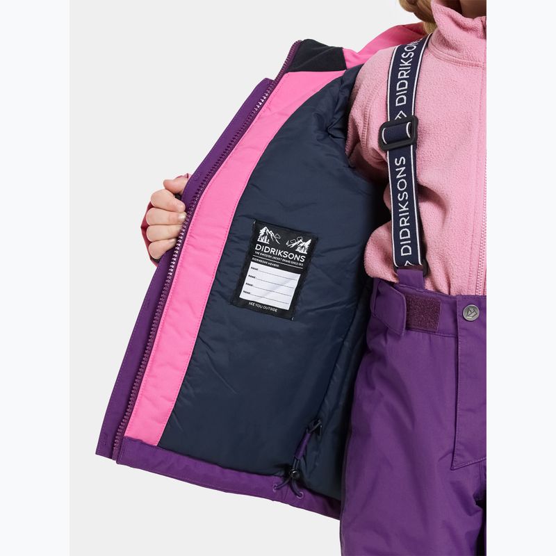 Didriksons Neptun royal lila Kinderjacke 8