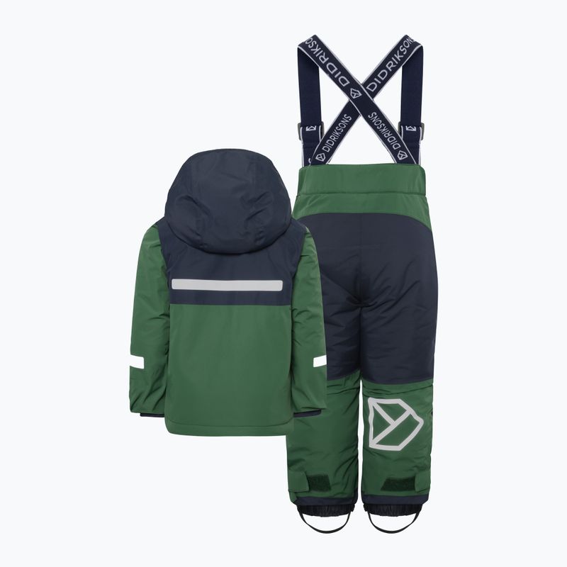 Kinder-Skiset Didriksons Skare pine green 2