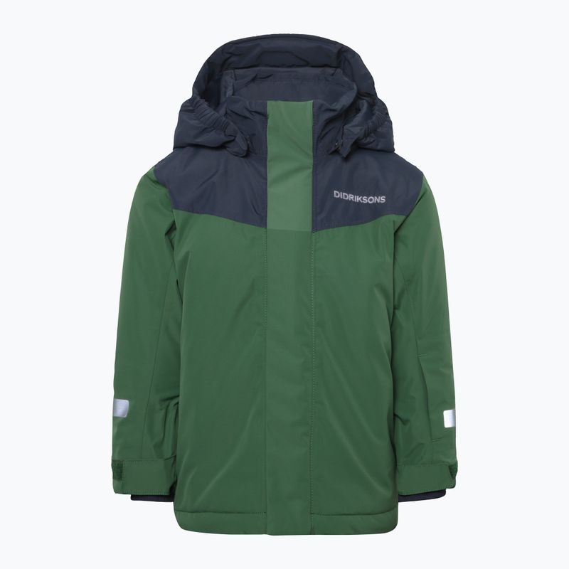 Kinder-Skiset Didriksons Skare pine green 3
