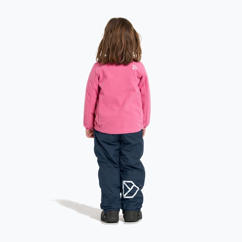 Didriksons Muskot süßes rosa Kinder-Fleece-Sweatshirt 3