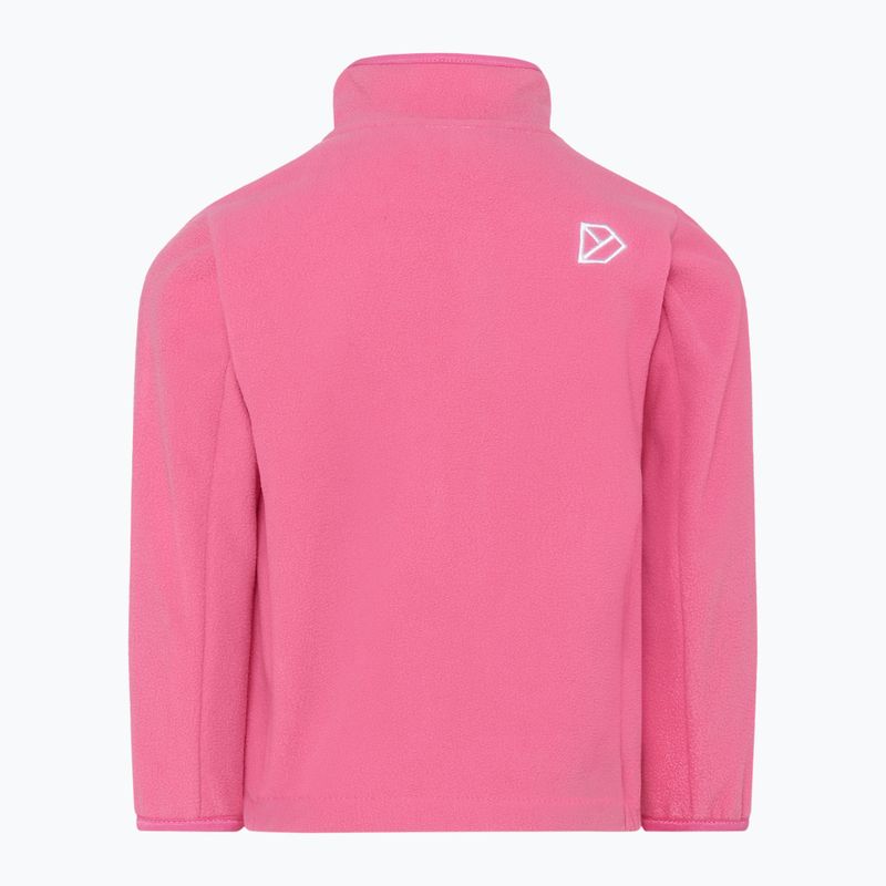 Didriksons Muskot süßes rosa Kinder-Fleece-Sweatshirt 9