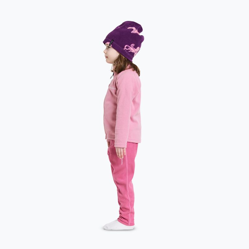 Didriksons Monte Fz helles Heidekraut rosa Kinder Fleece-Sweatshirt 5