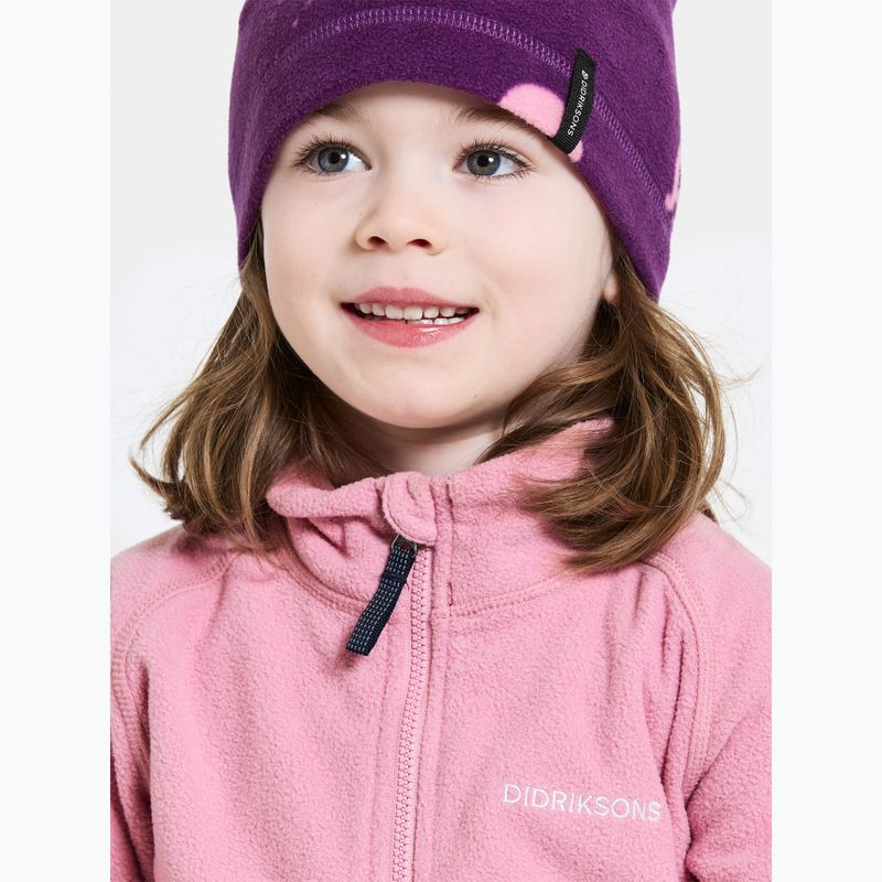 Didriksons Monte Fz helles Heidekraut rosa Kinder Fleece-Sweatshirt 6
