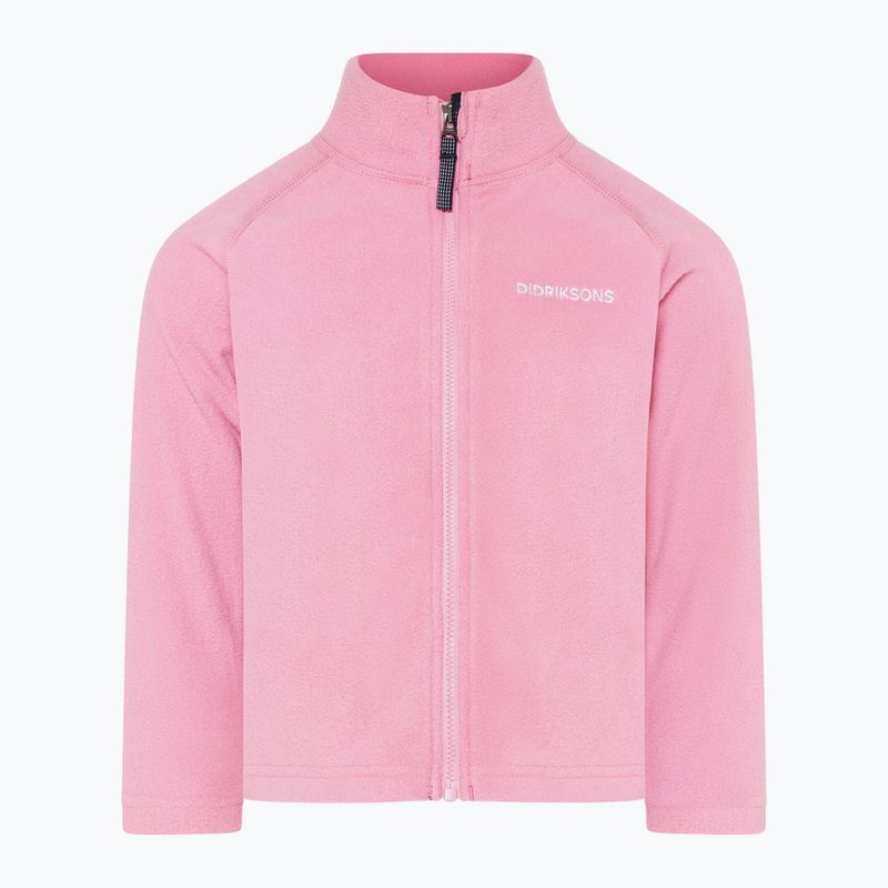 Didriksons Monte Fz helles Heidekraut rosa Kinder Fleece-Sweatshirt 8