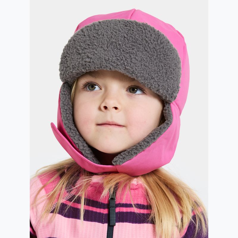 Didriksons Biggles süße rosa Kindermütze für den Winter 2