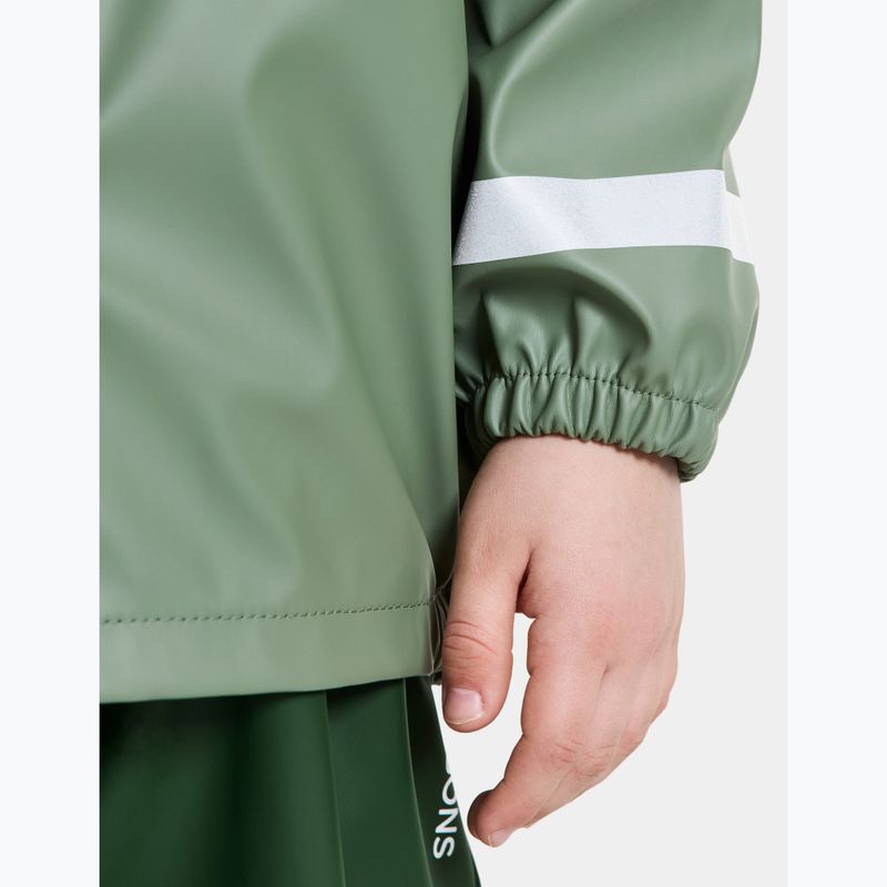 Kinder-Regenanzug Didriksons Slaskeman light moss 10