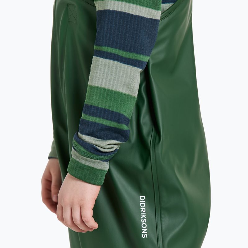 Kinder-Regenanzug Didriksons Slaskeman light moss 12