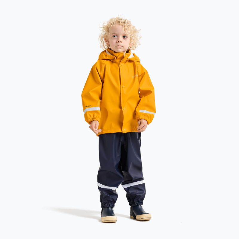 Kinder-Regenjacke Didriksons Slaskeman oat yellow 2
