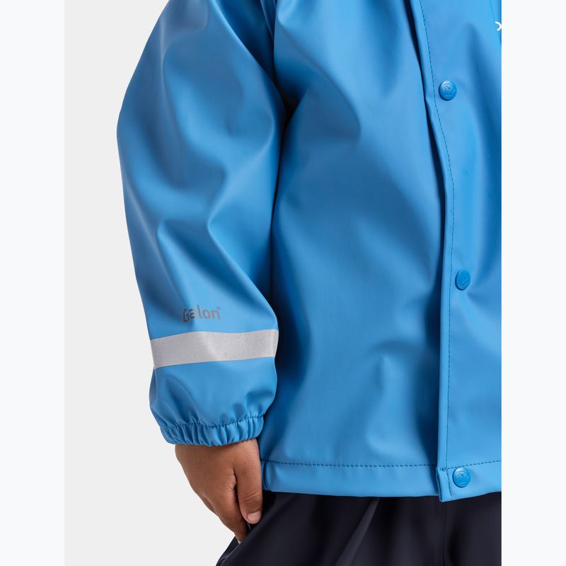 Kinder-Regenjacke Didriksons Slaskeman sharp blue 7