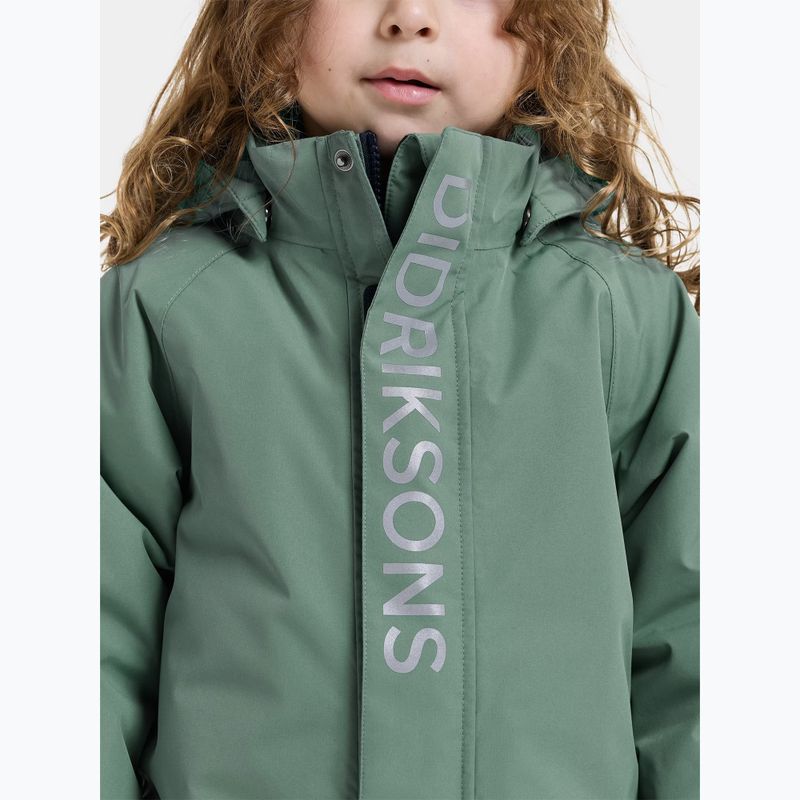 Kinder-Skianzug Didriksons Talvi Cover 2 dark moss 7