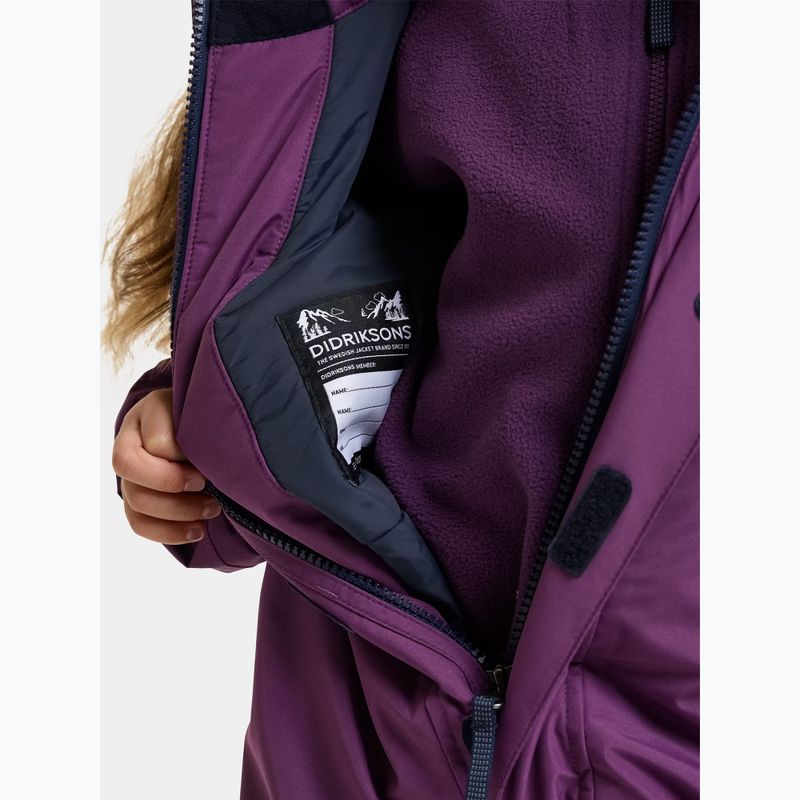 Kinder-Skianzug Didriksons Talvi Cover 2 northern purple 7