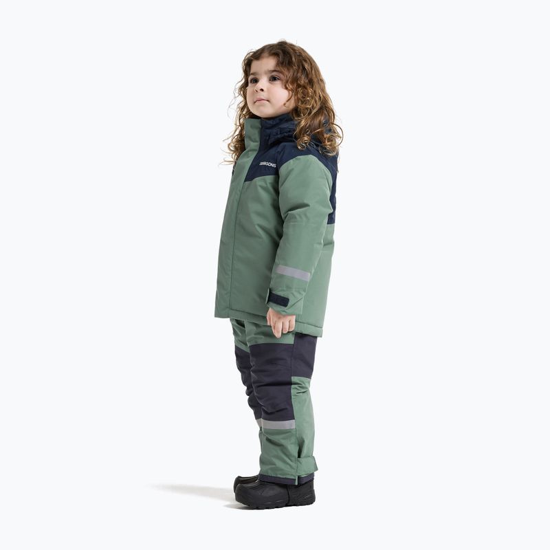 Kinder-Skianzug Didriksons Skare 2 dark moss 3