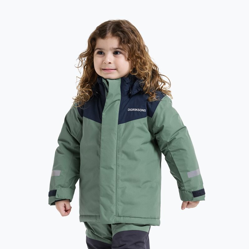 Kinder-Skianzug Didriksons Skare 2 dark moss 5