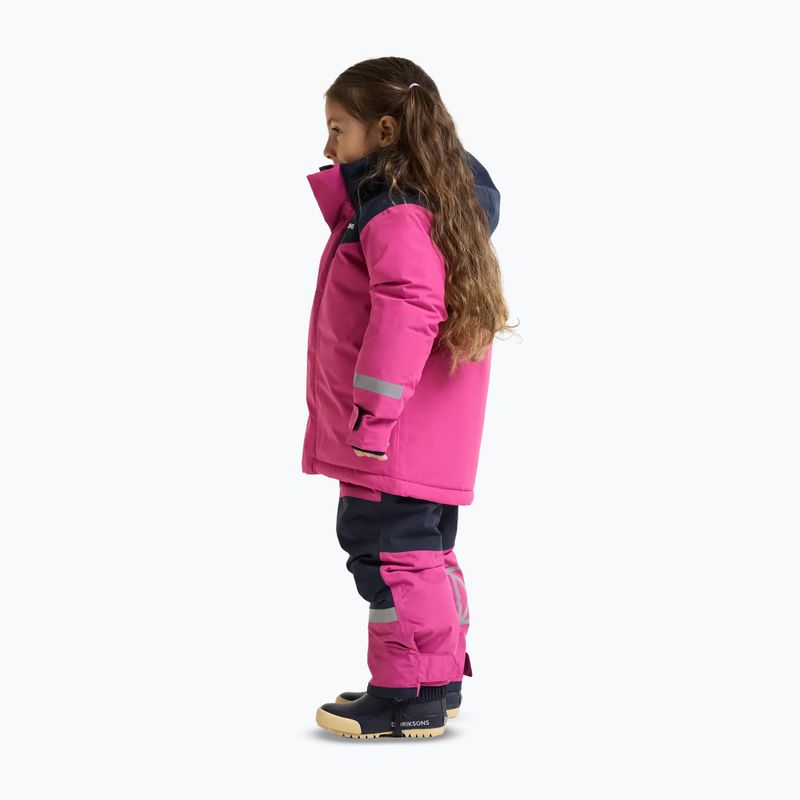 Kinder-Skianzug Didriksons Skare 2 cactus pink 2