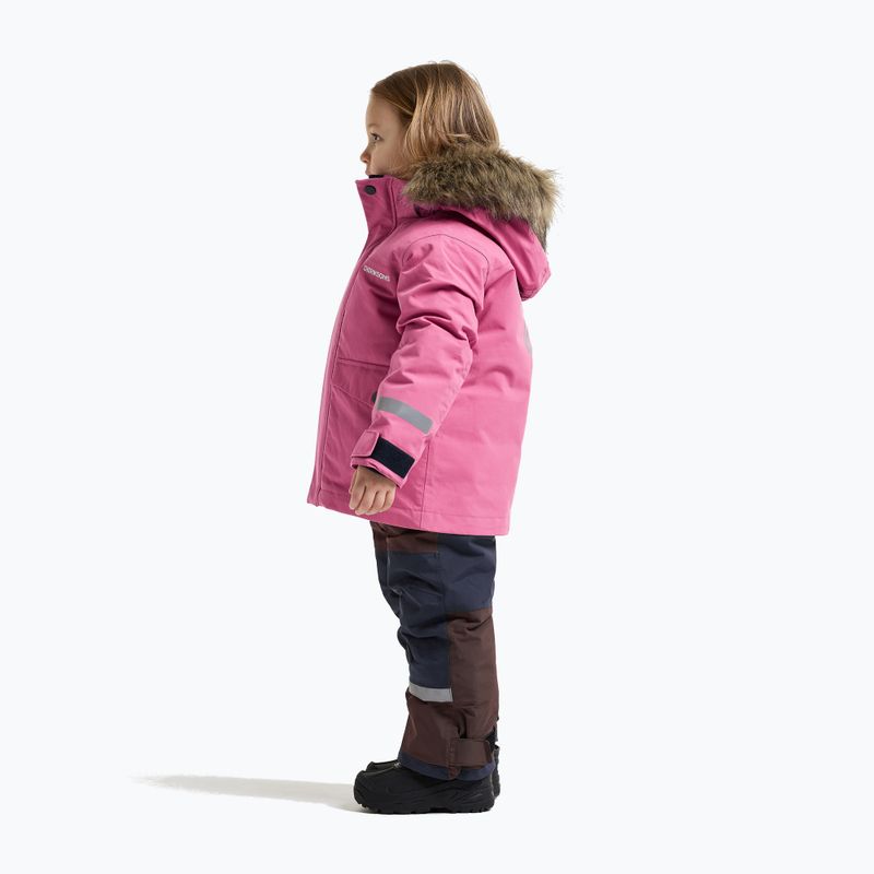 Kinder-Winterjacke Didriksons Bjärven 5 Parka heather pink 4