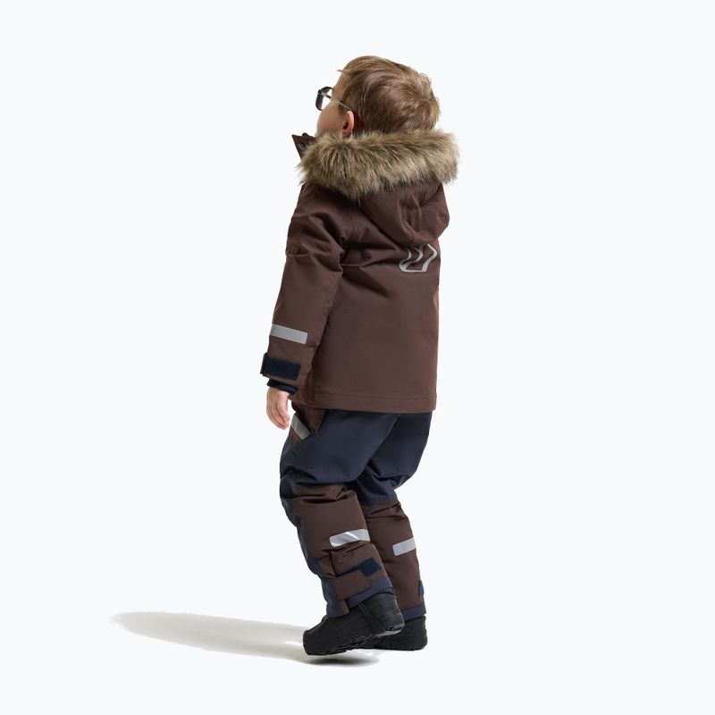 Kinder-Winterjacke Didriksons Bjärven 5 Parka shadow brown 2