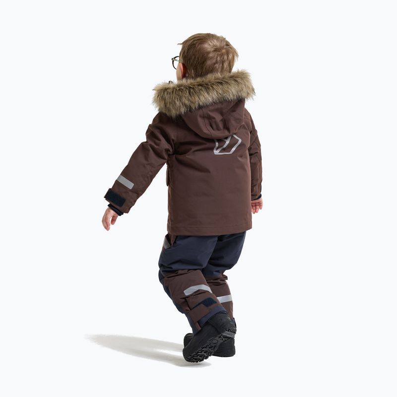 Kinder-Winterjacke Didriksons Bjärven 5 Parka shadow brown 3