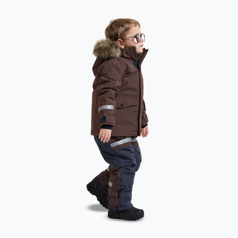 Kinder-Winterjacke Didriksons Bjärven 5 Parka shadow brown 4