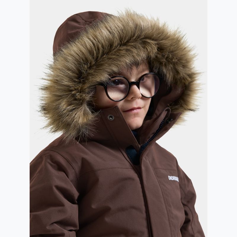 Kinder-Winterjacke Didriksons Bjärven 5 Parka shadow brown 5