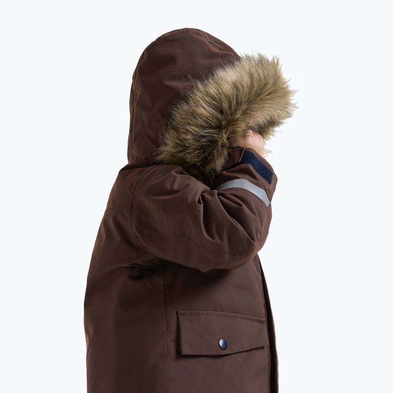 Kinder-Winterjacke Didriksons Bjärven 5 Parka shadow brown 6