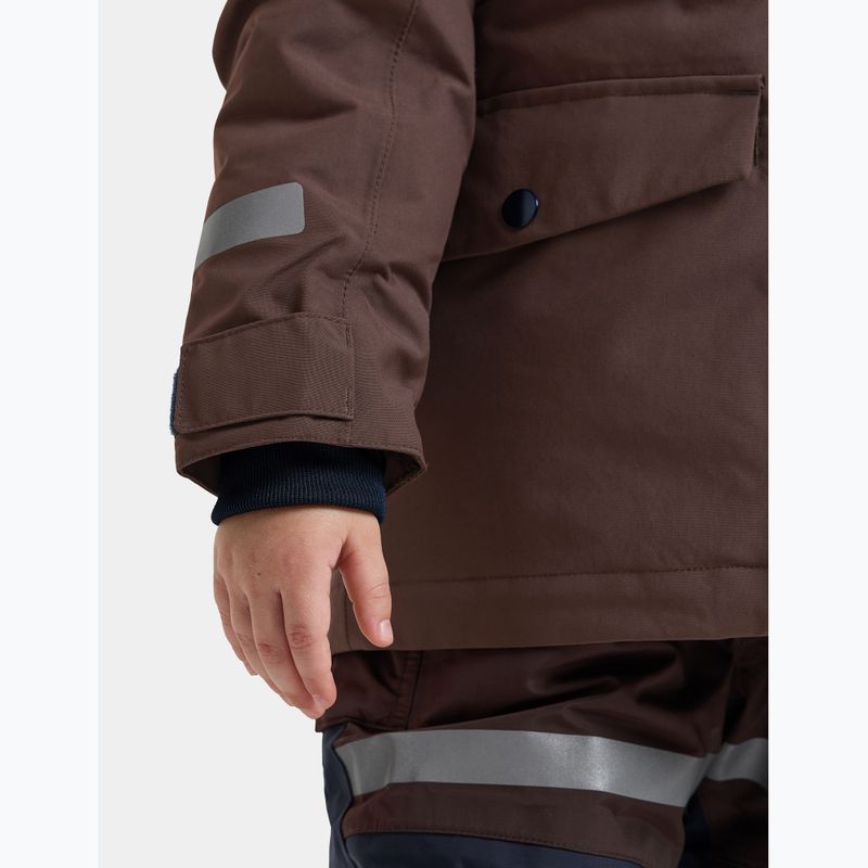 Kinder-Winterjacke Didriksons Bjärven 5 Parka shadow brown 7