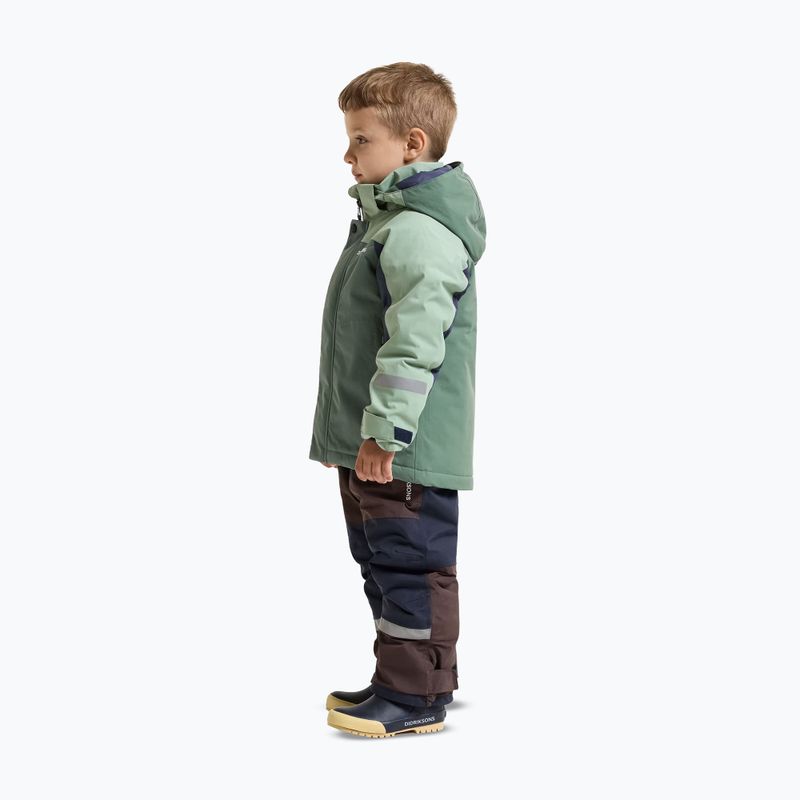 Kinderjacke Didriksons Neptune 5 dark moss 4