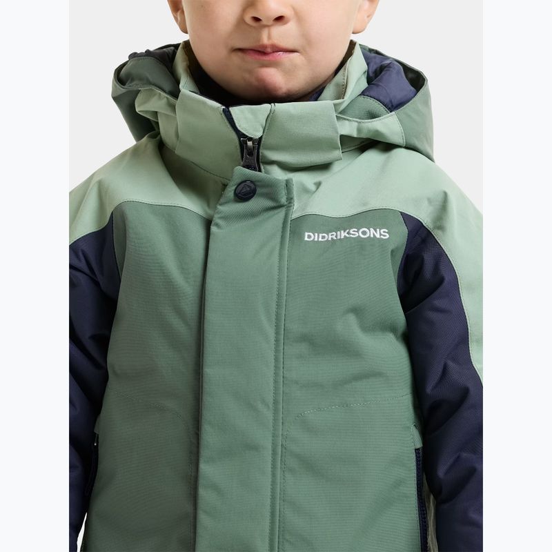 Kinderjacke Didriksons Neptune 5 dark moss 7