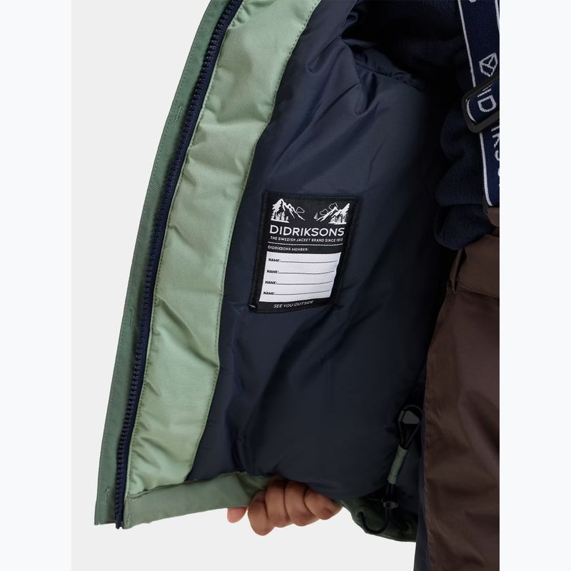 Kinderjacke Didriksons Neptune 5 dark moss 9