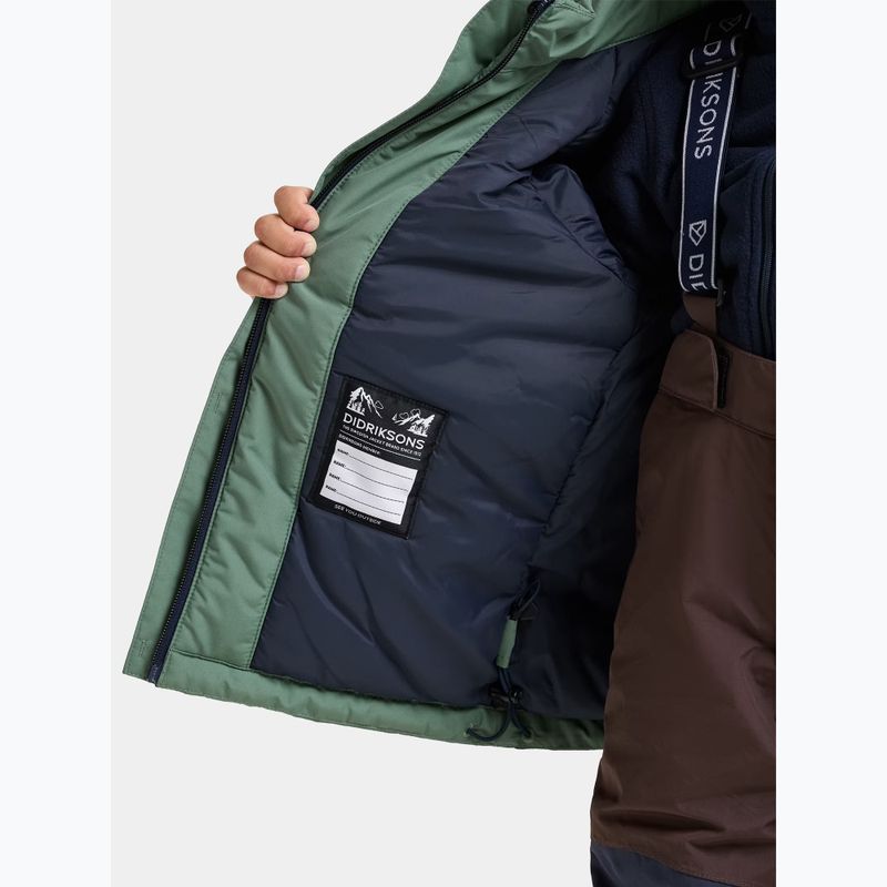 Kinderjacke Didriksons Talvi 2 dark moss 8
