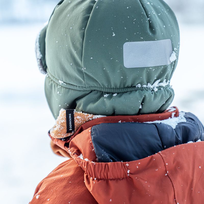 Kinder-Wintermütze Didriksons Biggles 7 dark moss 8