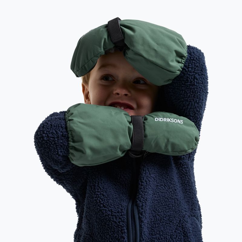 Kinder Skihandschuhe Didriksons Biggles Mitten 8 dark moss 2
