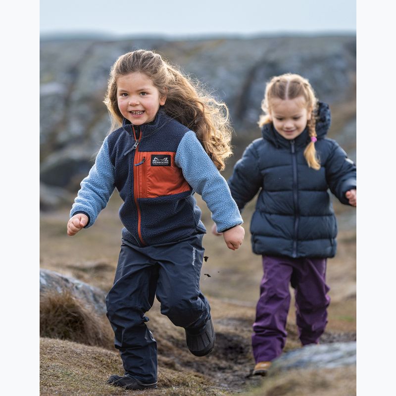 Kinder Fleecejacke Didriksons Anten 2 Fz winter blue 9