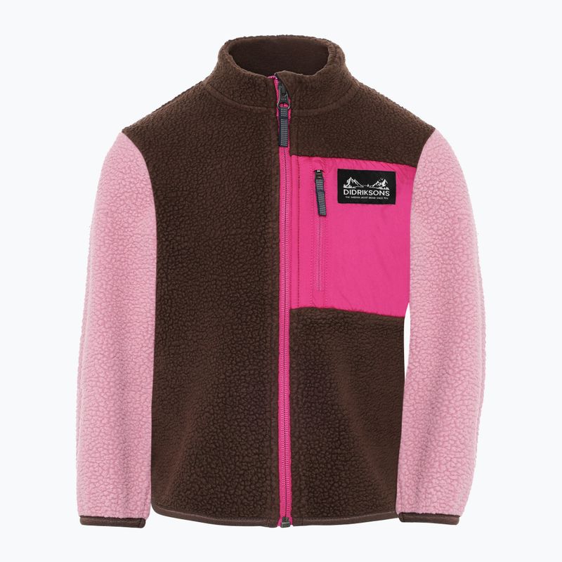 Kinder Fleecejacke Didriksons Antenna 2 Fz oyster pink