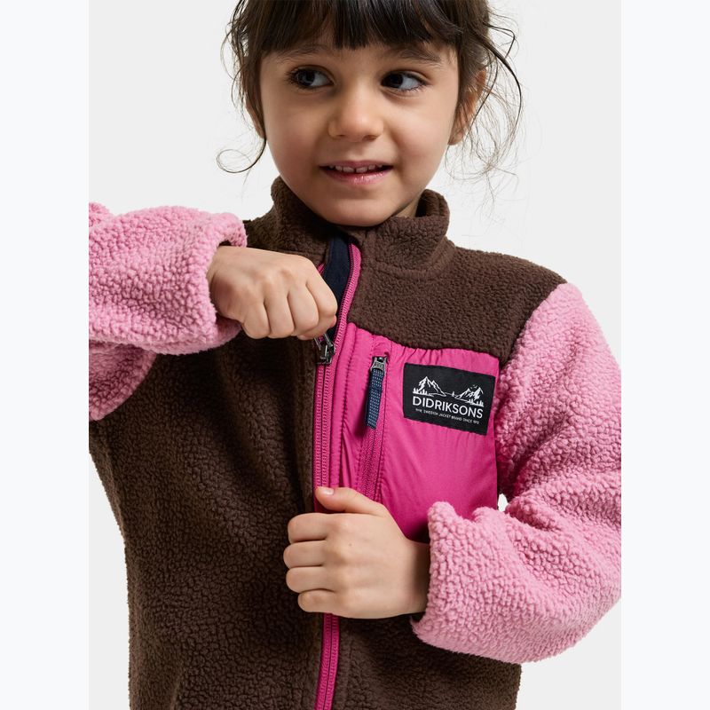 Kinder Fleecejacke Didriksons Antenna 2 Fz oyster pink 8
