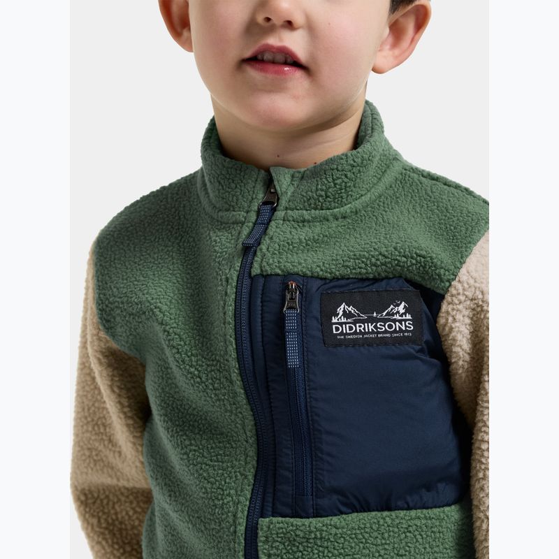 Kinder Fleecejacke Didriksons Anten 2 Fz beach beige 7