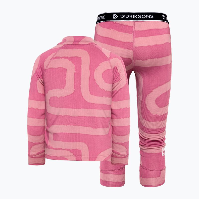 Kinder-Set Didriksons Jadis Pr 5 path heather pink 2
